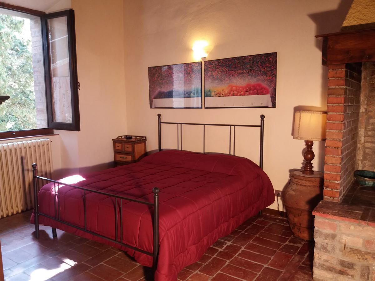 Podere Il Caggio Rooms San Gimignano Buitenkant foto